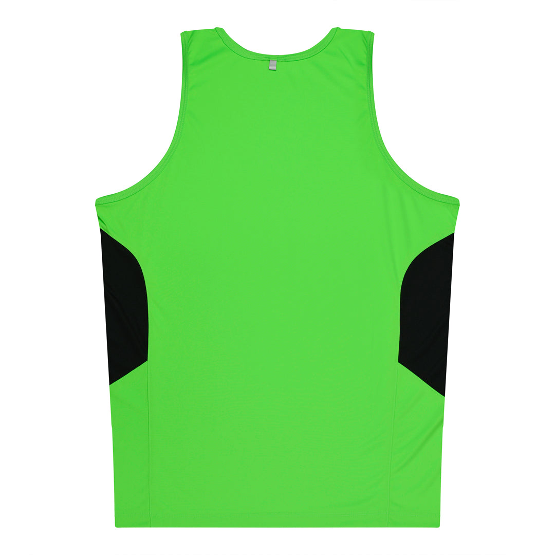 House of Uniforms The Tasman Singlet | Kids | Neon Base Aussie Pacific