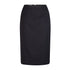 House of Uniforms The Mid Length High Rise Skirt | Micro Fibre LSJ Collection Navy