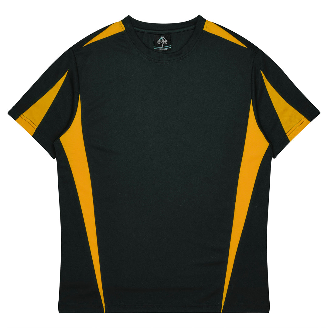 House of Uniforms The Eureka Tee Shirt | Kids Aussie Pacific Black/Gold