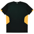 House of Uniforms The Tasman Tee | Kids | Short Sleeve | Black Base Aussie Pacific