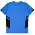 House of Uniforms The Tasman Tee | Kids | Short Sleeve | Blue Base Aussie Pacific Cyan/Black