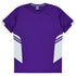 House of Uniforms The Tasman Tee | Kids | Short Sleeve | Mixed Base Aussie Pacific Purple/White