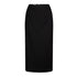 House of Uniforms The Ankle Length Skirt | Micro Fibre LSJ Collection Black