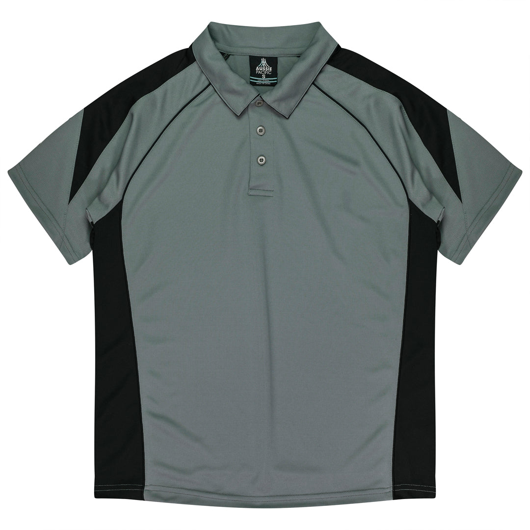 House of Uniforms The Premier Polo | Kids Aussie Pacific Ashe/Black