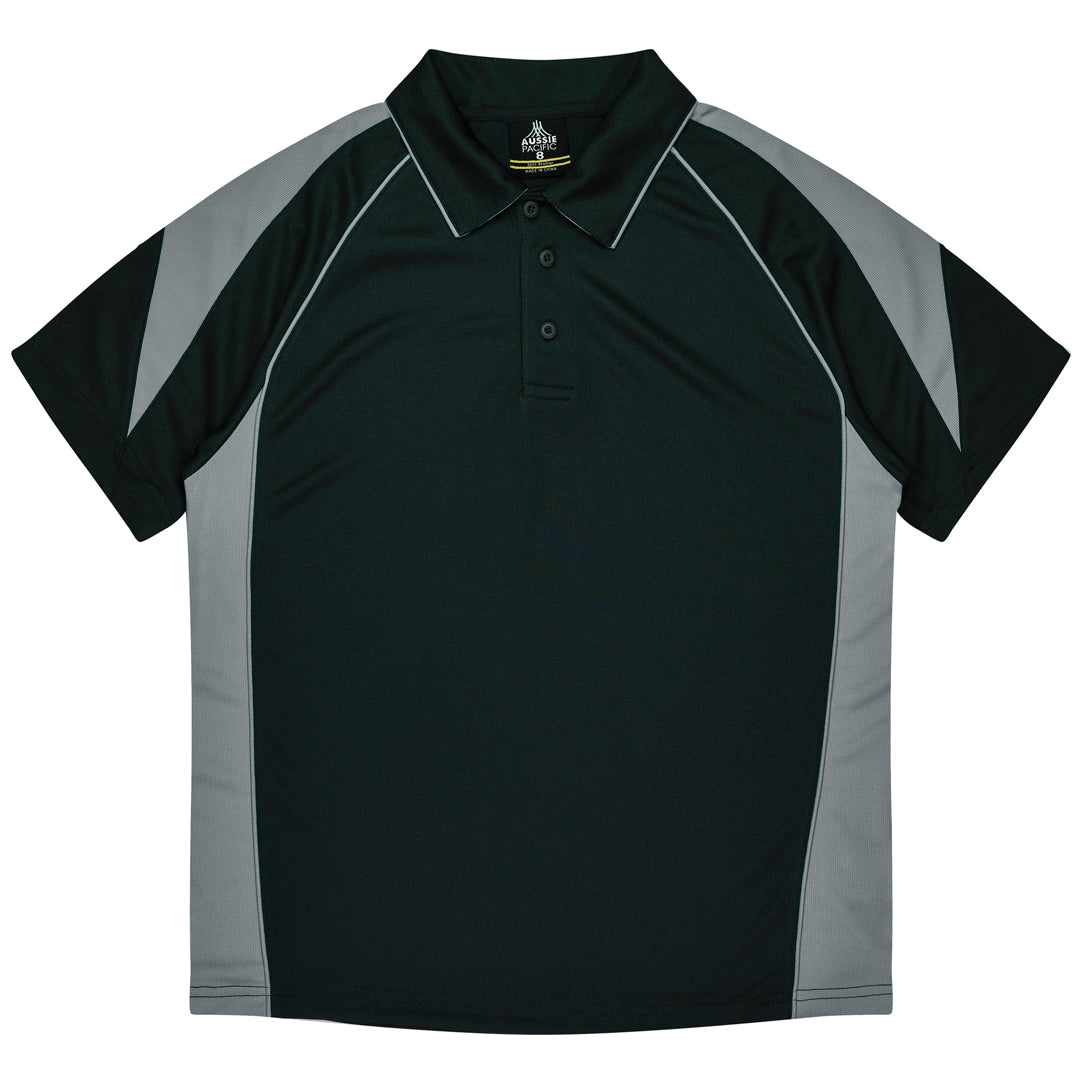 House of Uniforms The Premier Polo | Kids Aussie Pacific Black/Ashe
