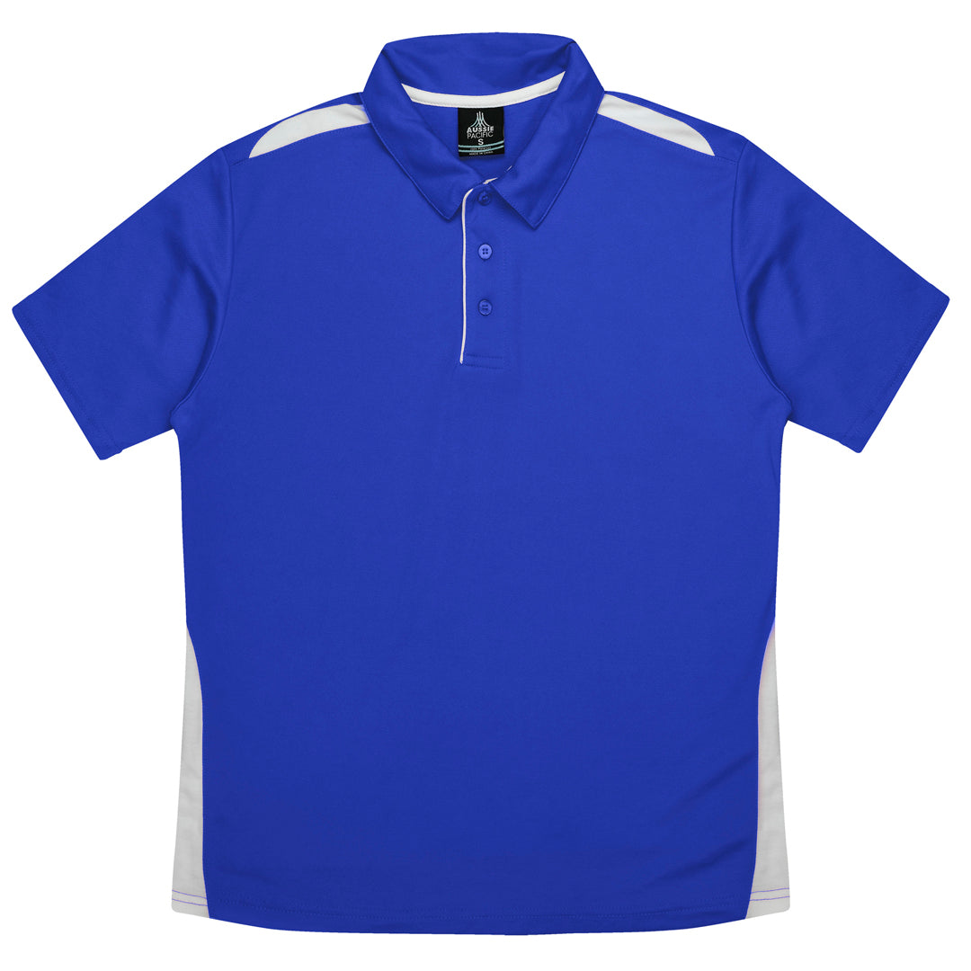 House of Uniforms The Paterson Polo Shirt | Kids Aussie Pacific Royal/White