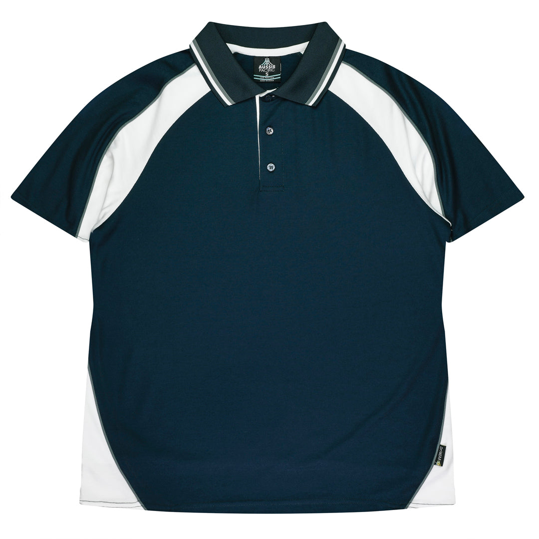 House of Uniforms The Panorama Polo | Kids Aussie Pacific Navy/White/Ashe