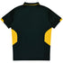 House of Uniforms The Tasman Polo | Kids | Short Sleeve | Black Base Aussie Pacific