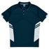 House of Uniforms The Tasman Polo | Kids | Short Sleeve | Navy Base Aussie Pacific Navy/White