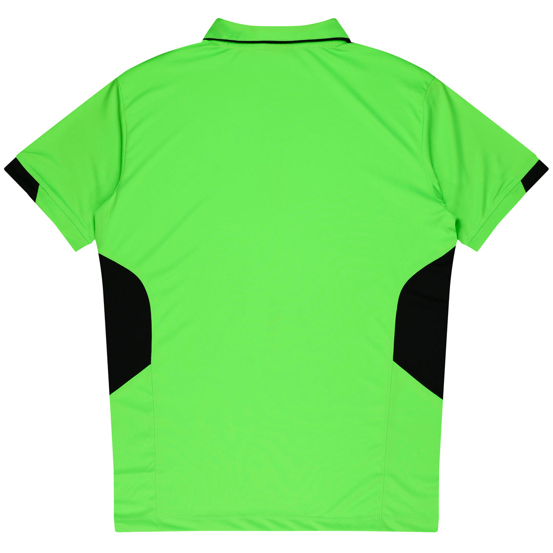 House of Uniforms The Tasman Polo | Kids | Short Sleeve | Neon Base Aussie Pacific