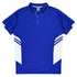 House of Uniforms The Tasman Polo | Kids | Short Sleeve | Blue Base Aussie Pacific Royal/White