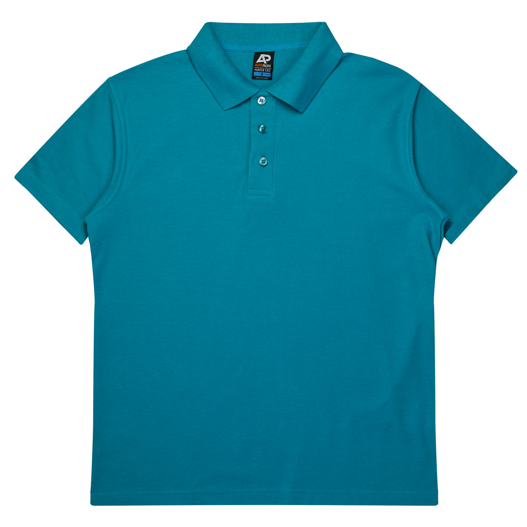 House of Uniforms The Hunter Polo | Kids Aussie Pacific Cyan