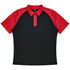 House of Uniforms The Manly Beach Polo | Kids | Plus | Short Sleeve Aussie Pacific Black/Red