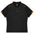 House of Uniforms The Currumbin Polo | Kids | Short Sleeve Aussie Pacific Black/Gold
