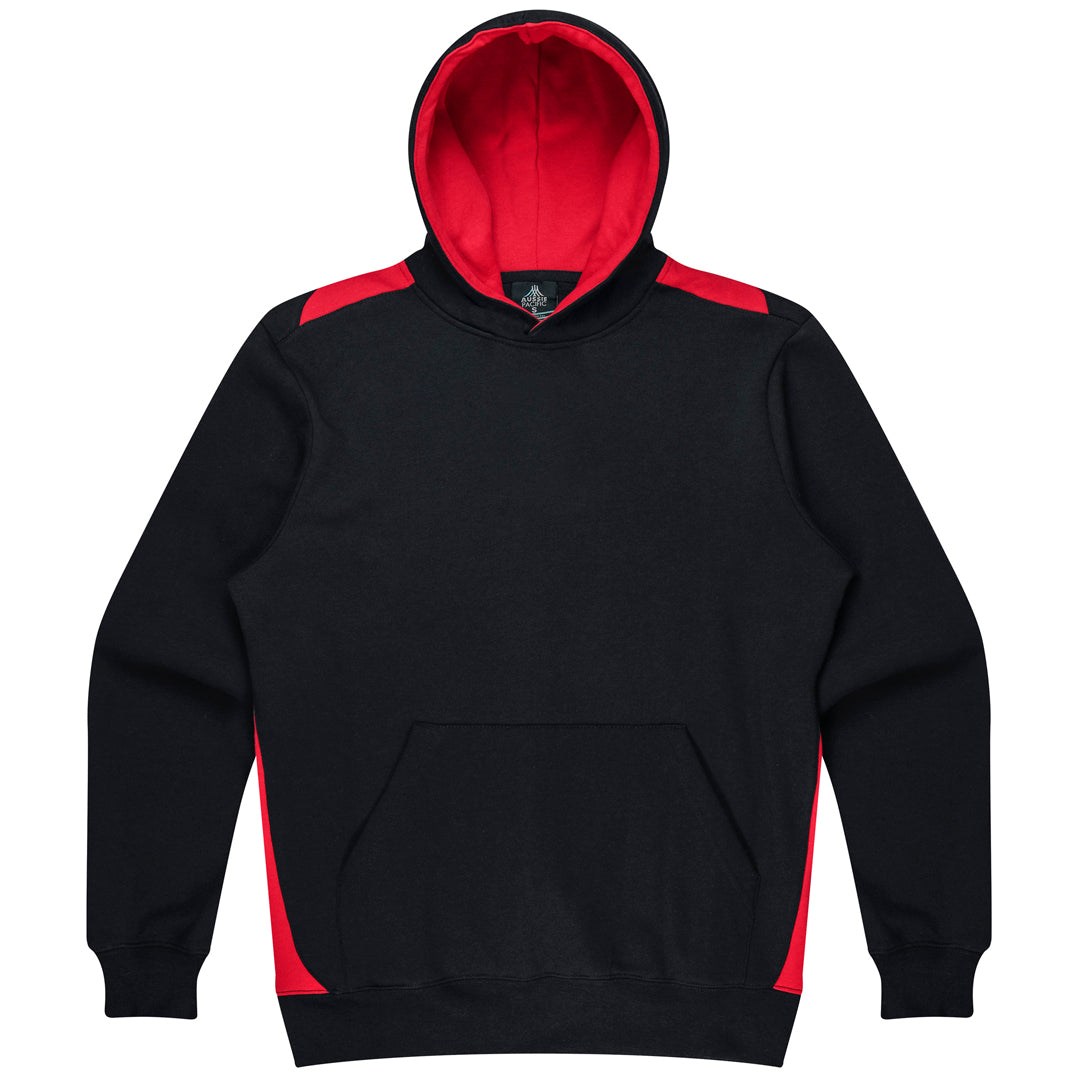 House of Uniforms The Paterson Hoodie | Kids Aussie Pacific Black/Red