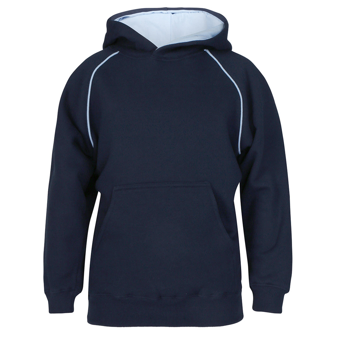 House of Uniforms The Contrast Hoodie | Kids Jbs Wear Navy/Sky