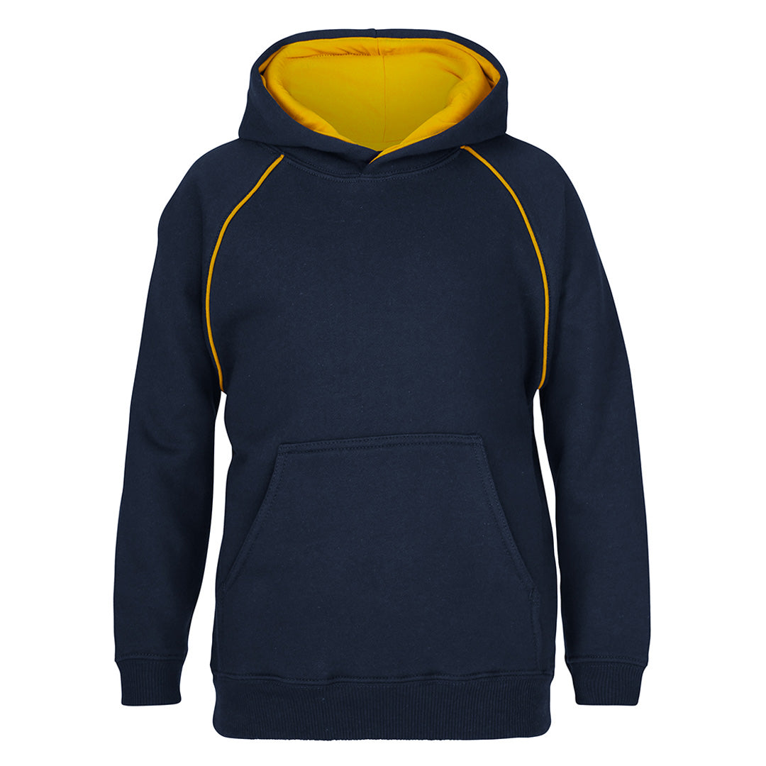 House of Uniforms The Contrast Hoodie | Kids Jbs Wear Navy/Gold