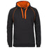 House of Uniforms The Contrast Hoodie | Mens Jbs Wear Gunmetal/Orange