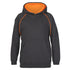 House of Uniforms The Contrast Hoodie | Kids Jbs Wear Gunmetal/Orange