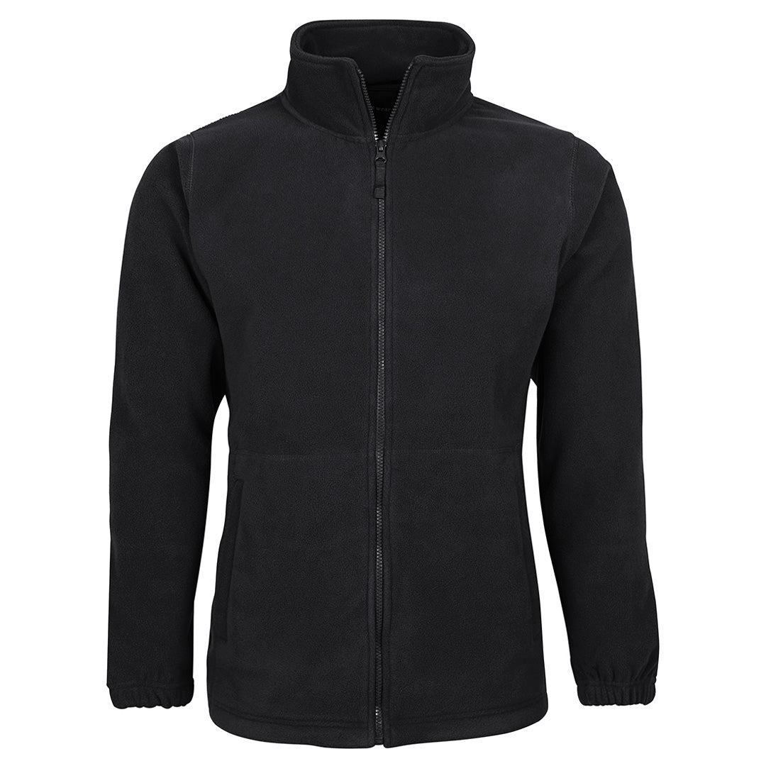 House of Uniforms The Zip Through Polar Jacket | Adults Jbs Wear Black