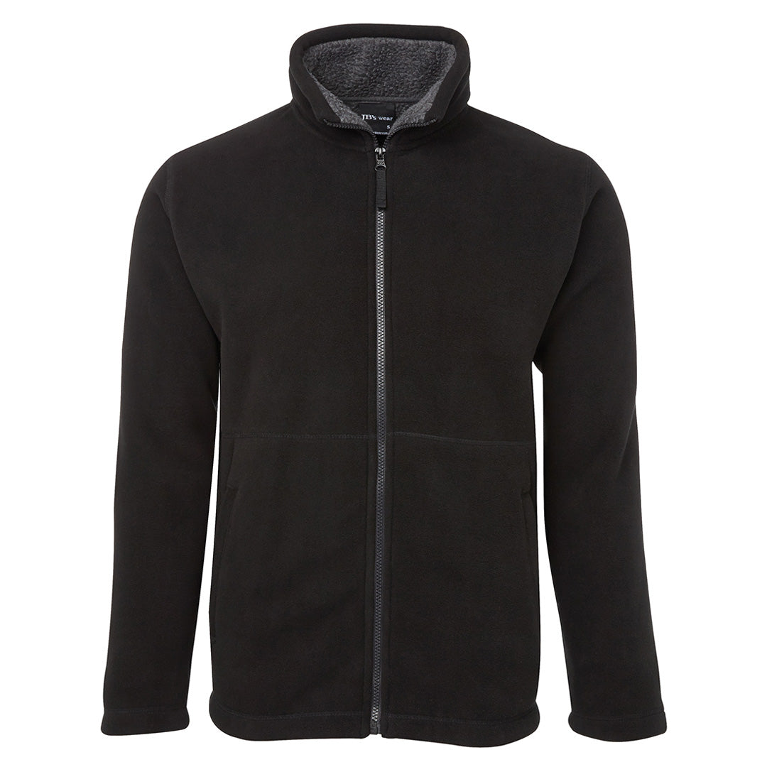 House of Uniforms The Shepherd Fleece Jacket | Adults Jbs Wear Black