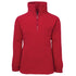 House of Uniforms The Zip Collar Polar Fleece Jumper | Kids Jbs Wear Red
