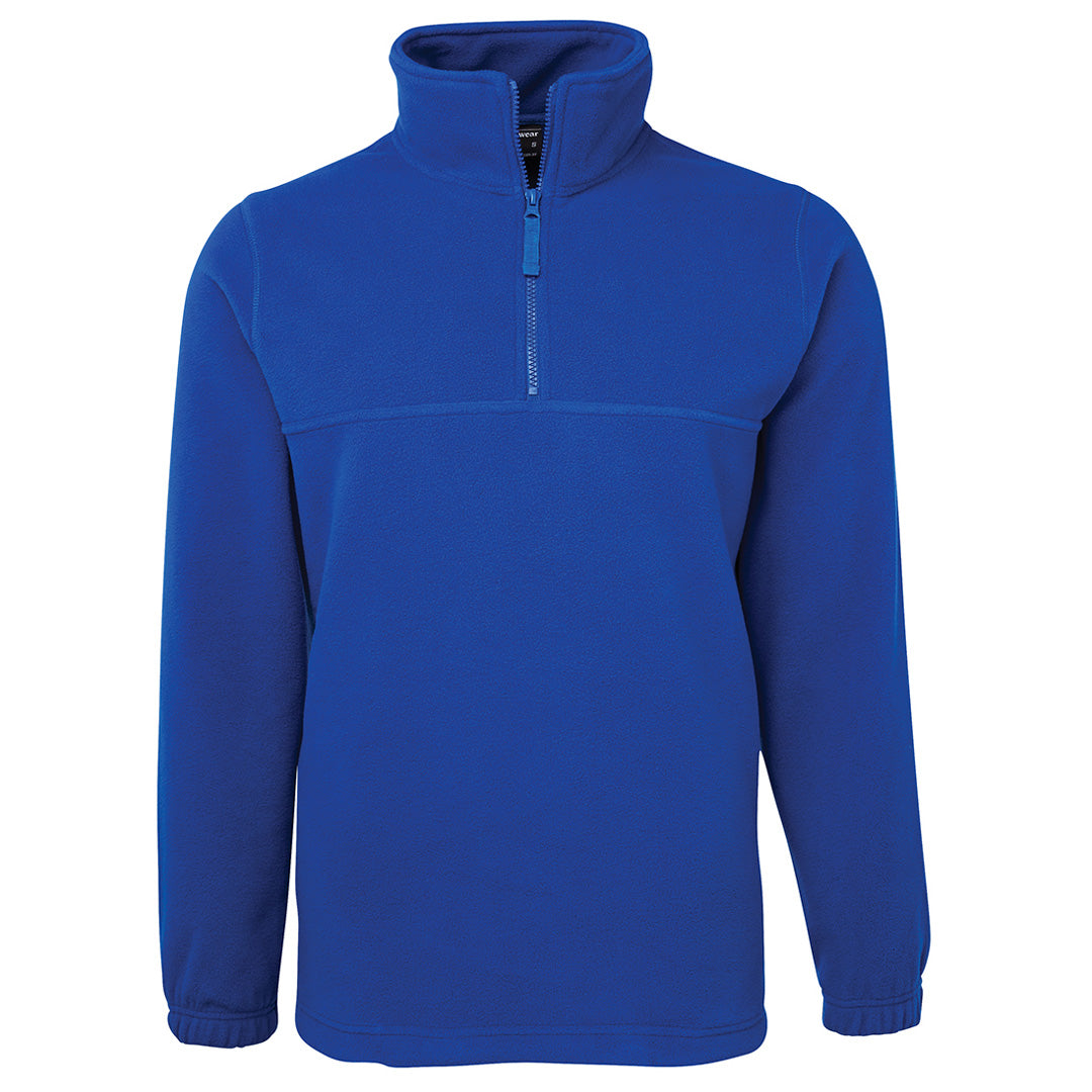 House of Uniforms The Zip Collar Polar Fleece Jumper | Adults Jbs Wear Royal