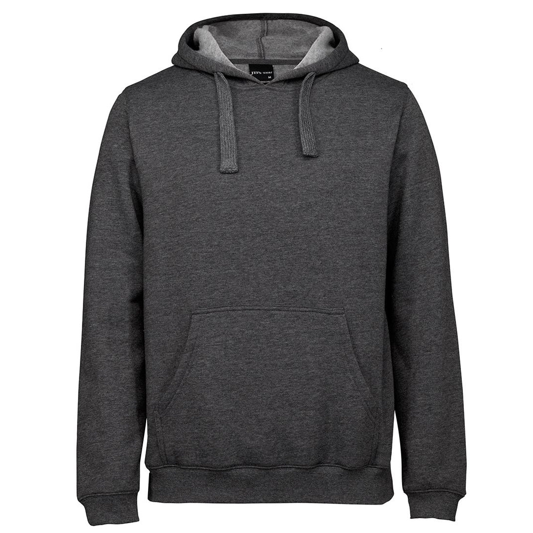 House of Uniforms The Pop Over Hoodie | Adults Jbs Wear Graphite Marle