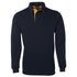 House of Uniforms The 2 Tone Rugby Top | Adults Jbs Wear Navy/Gold
