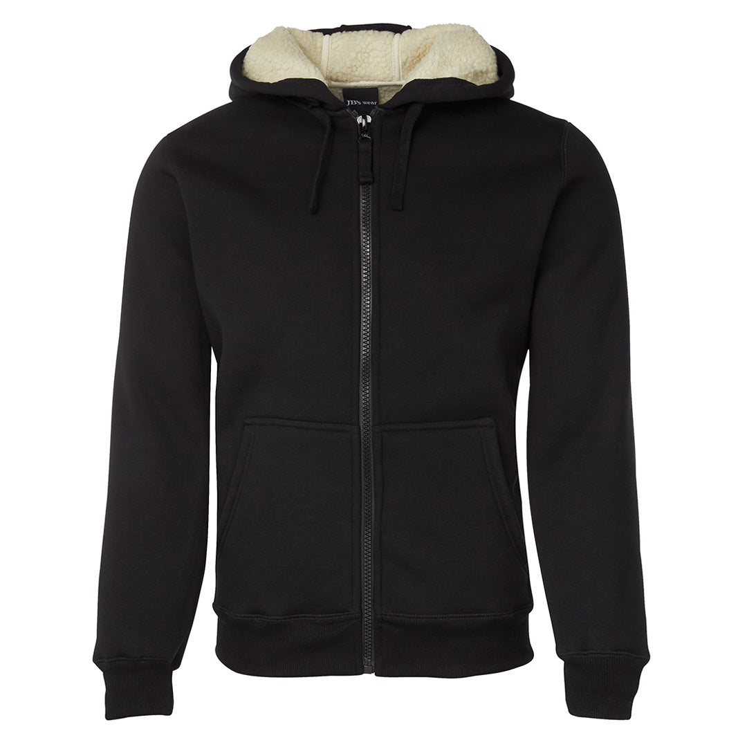 House of Uniforms The Shepherd Fleece Hoodie | Adults Jbs Wear Black