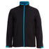 House of Uniforms The Contrast Softshell Jacket | Adults Jbs Wear Black/Aqua