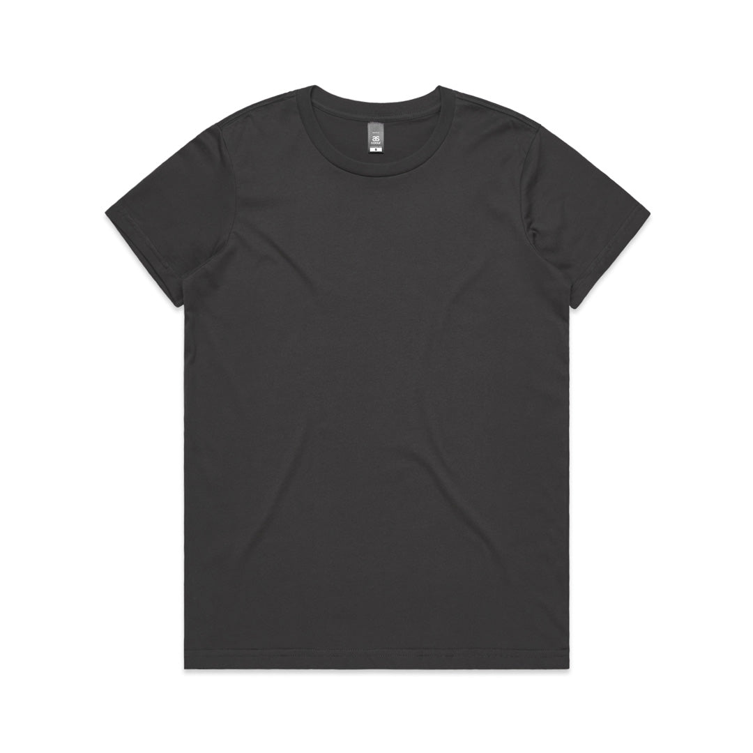 House of Uniforms The Maple Tee | Ladies | Short Sleeve AS Colour Charcoal