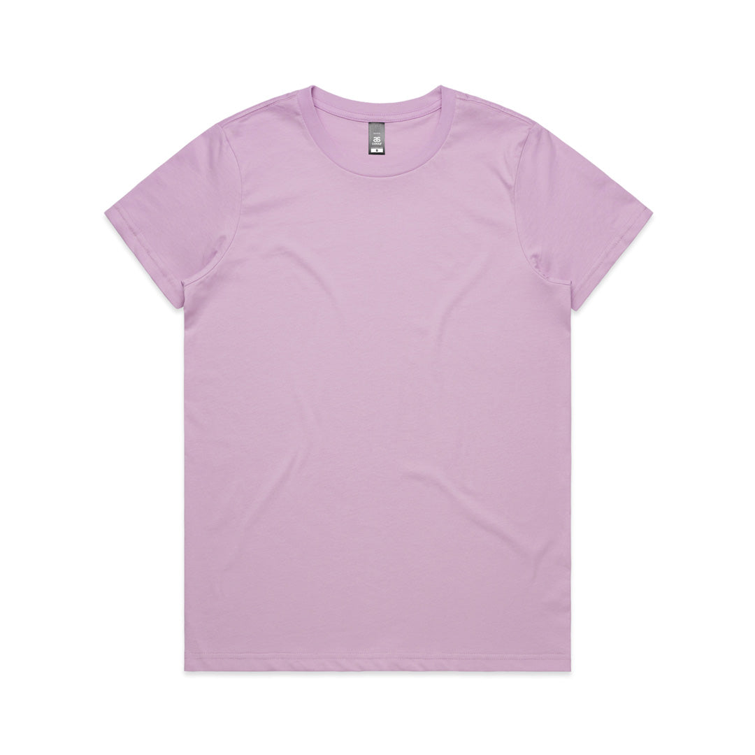 House of Uniforms The Maple Tee | Ladies | Short Sleeve AS Colour Lavender