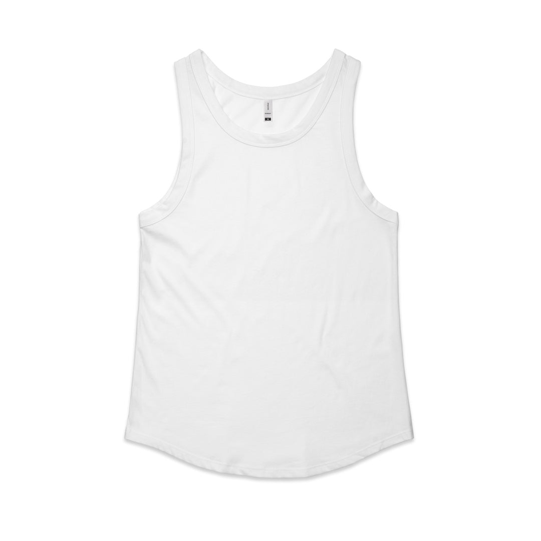 House of Uniforms The Sunday Singlet | Ladies AS Colour White