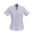 House of Uniforms The Bordeaux Shirt | Ladies | Short & 3/4 Sleeve Biz Corporates Patriot Blue