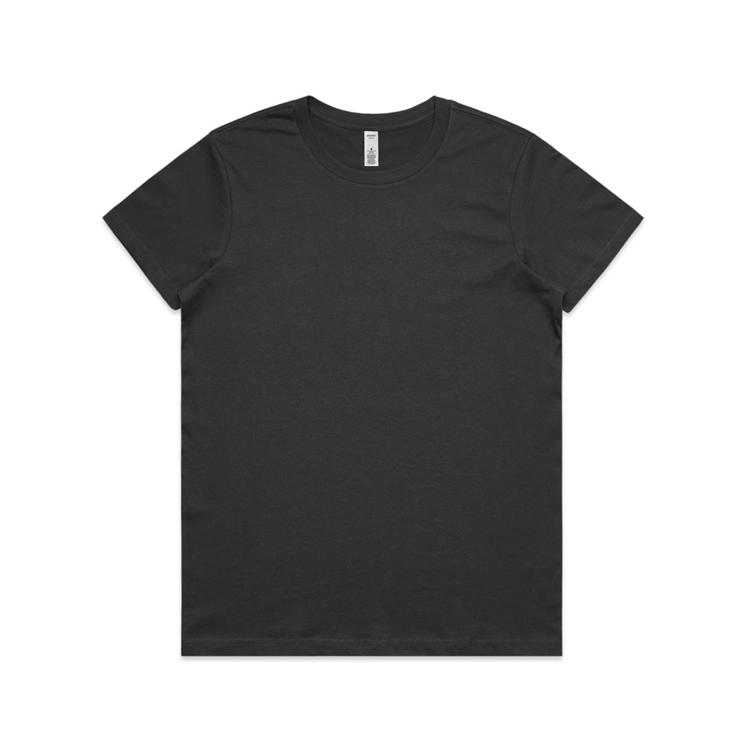 House of Uniforms The Basic Tee | Ladies | Short Sleeve AS Colour Coal