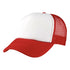 House of Uniforms The Foam Mesh Trucker Cap | Adults Legend Red/White