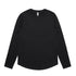 House of Uniforms The Curve Tee | Ladies | Long Sleeve AS Colour Black