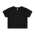 House of Uniforms The Crop Tee | Ladies | Short Sleeve AS Colour Black