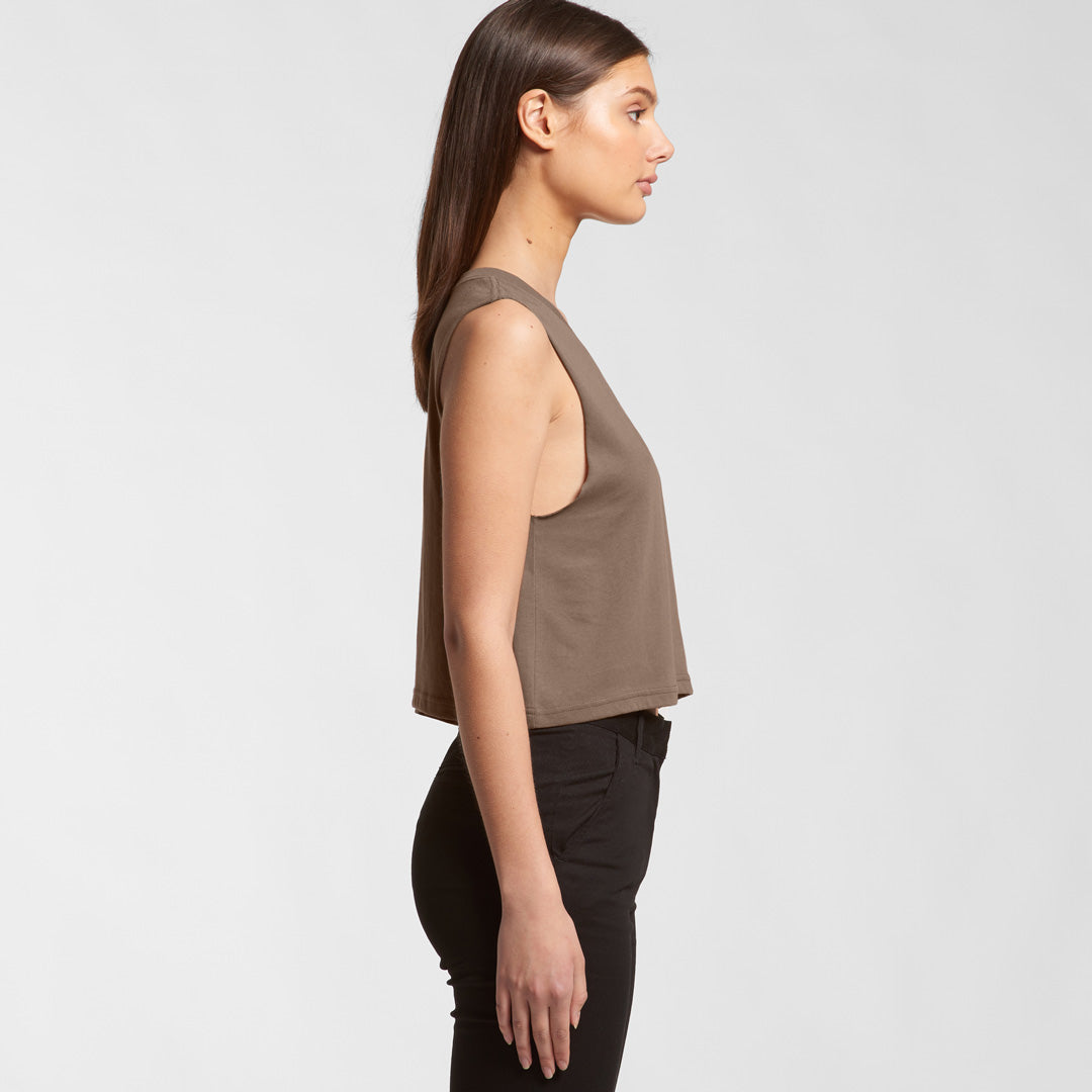 House of Uniforms The Crop Tank | Ladies AS Colour