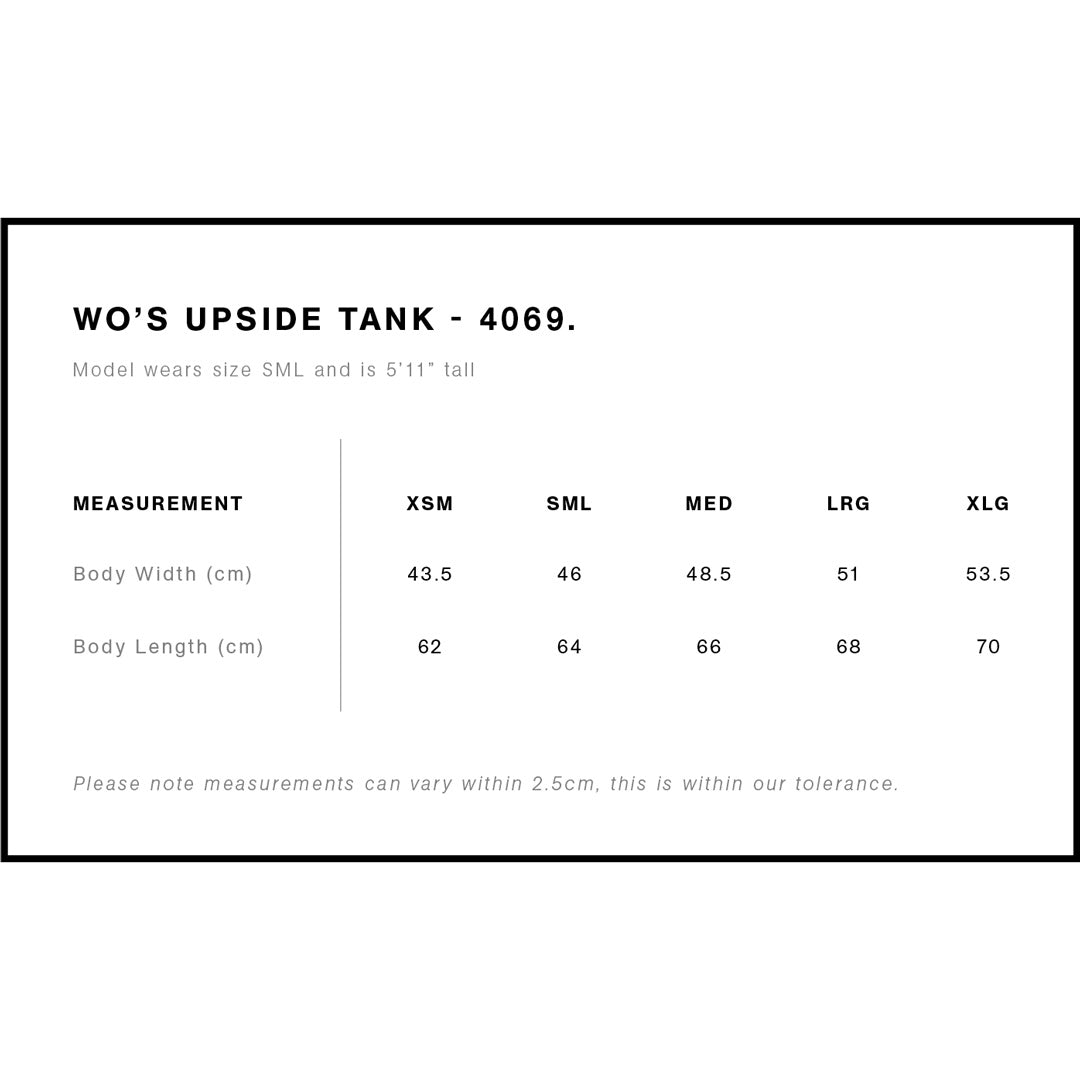 House of Uniforms The Upside Tank | Ladies Clearance AS Colour