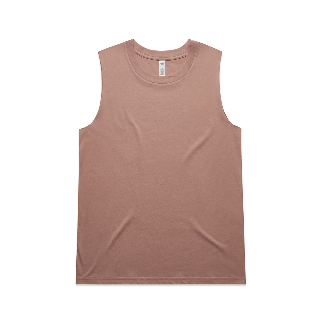 House of Uniforms The Upside Tank | Ladies AS Colour Hazy Pink