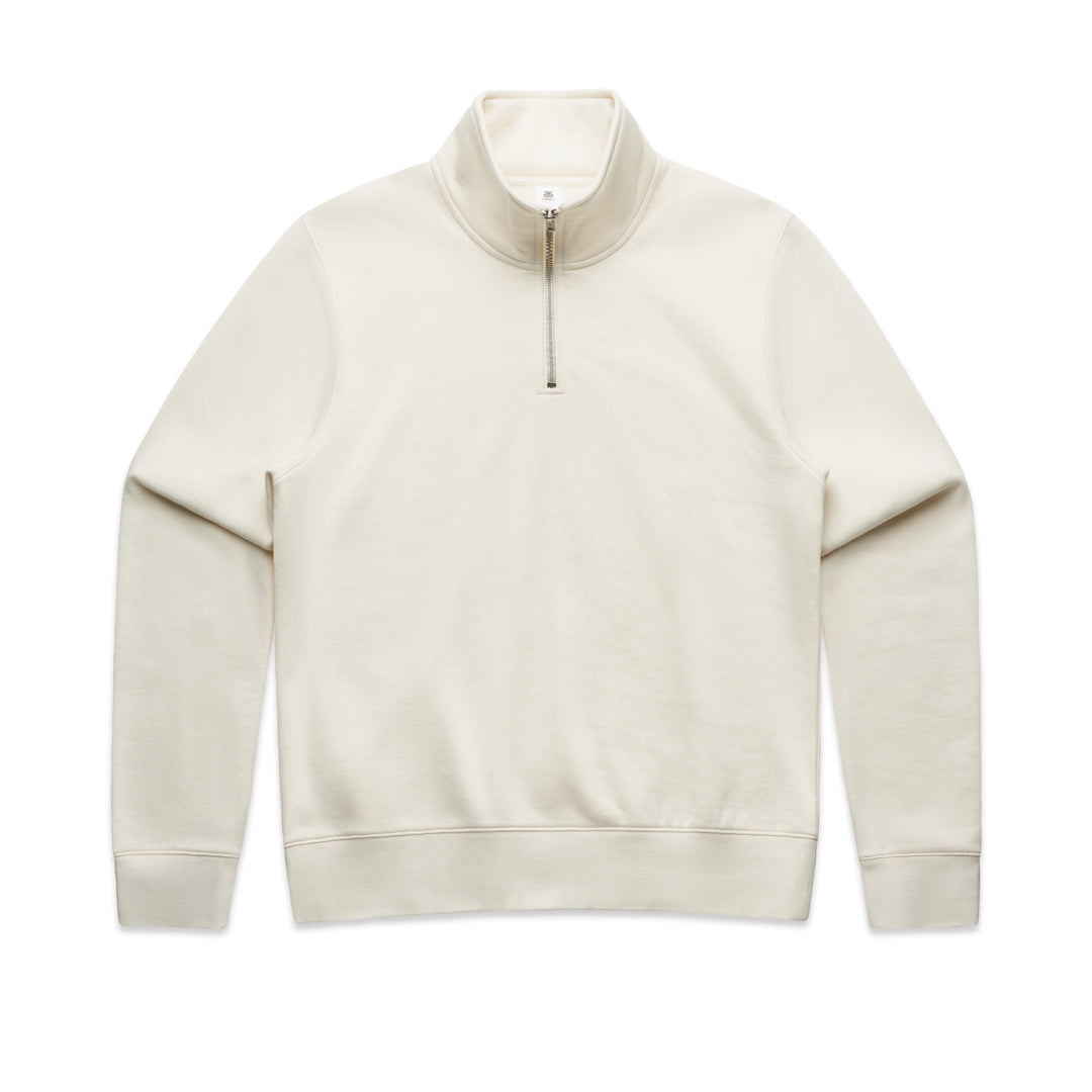 House of Uniforms The Half Zip Crew | Ladies | Pullover AS Colour Ecru