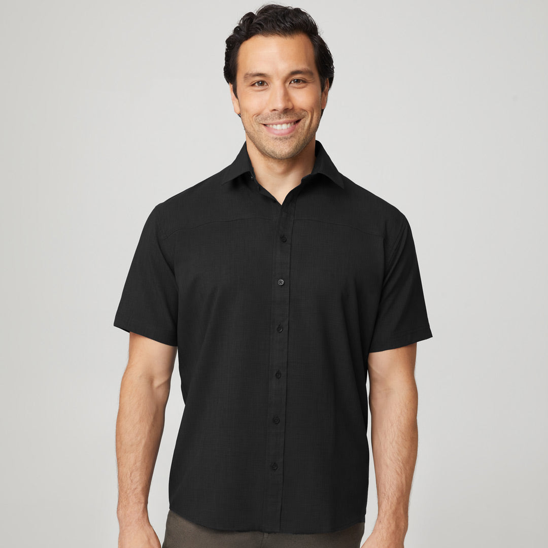 House of Uniforms The Ezylin Shirt | Mens | Short Sleeve City Collection