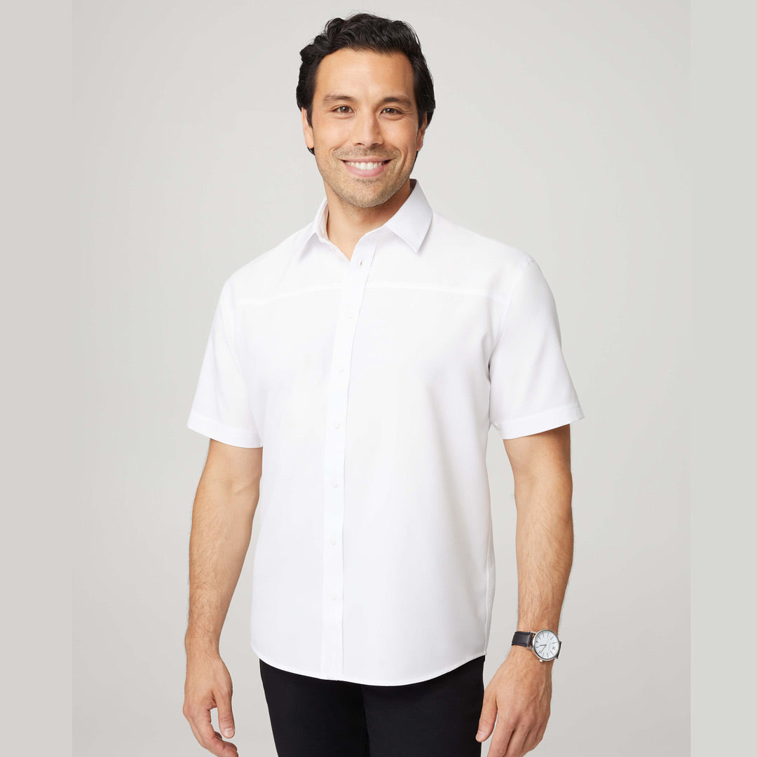 House of Uniforms The Ezylin Shirt | Mens | Short Sleeve City Collection