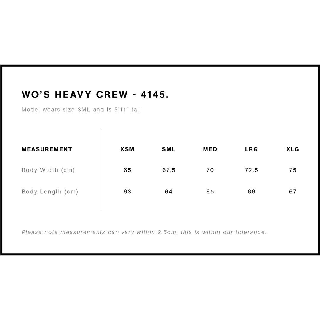 House of Uniforms The Heavy Crew Jumper | Ladies AS Colour