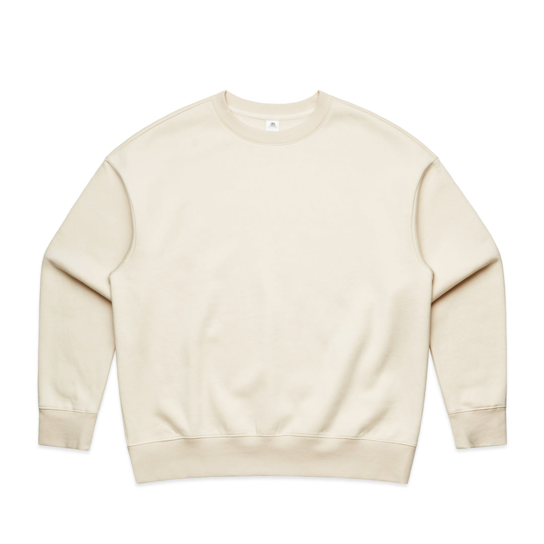 House of Uniforms The Heavy Crew Jumper | Ladies AS Colour Ecru