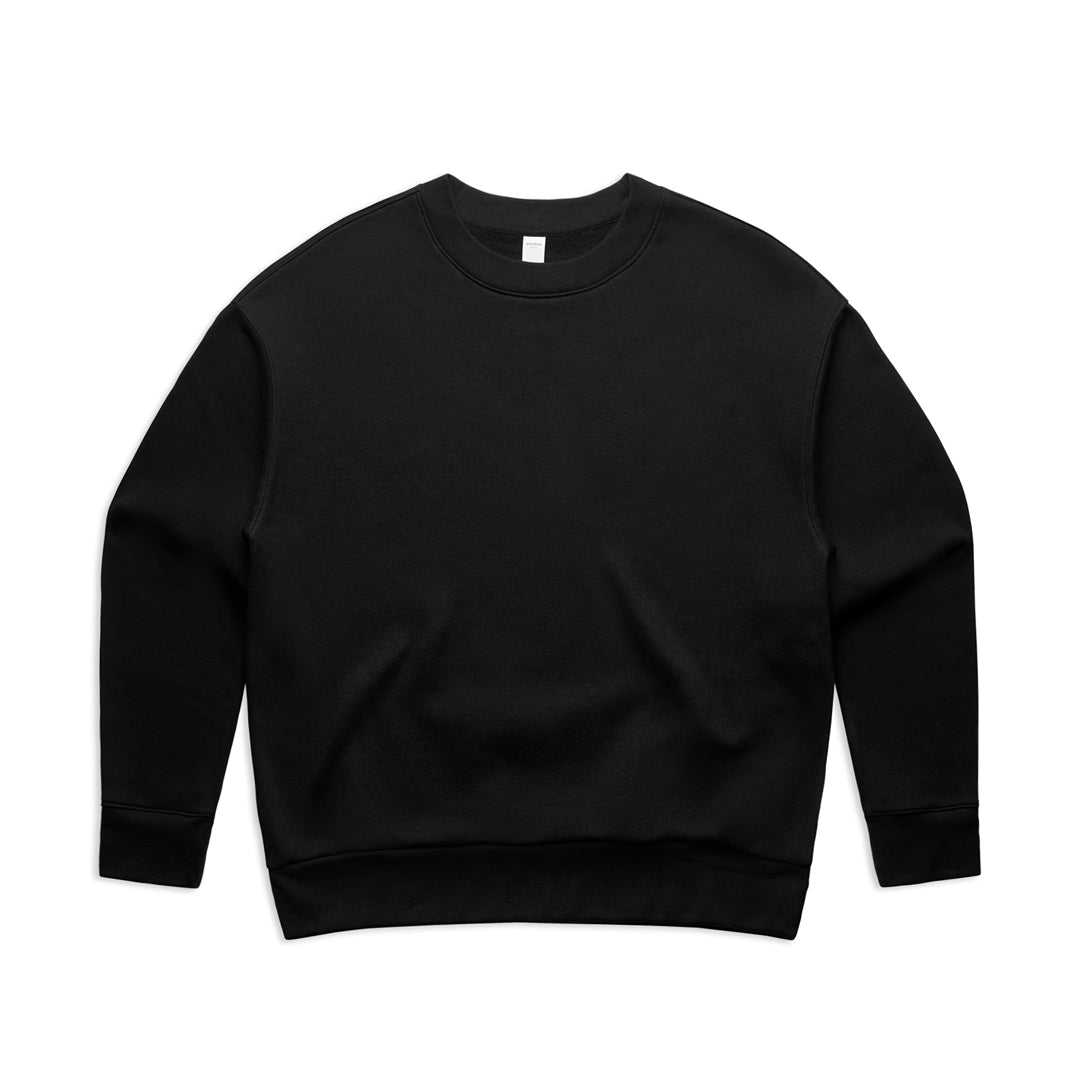 House of Uniforms The Relax Crew Jumper | Ladies AS Colour Black