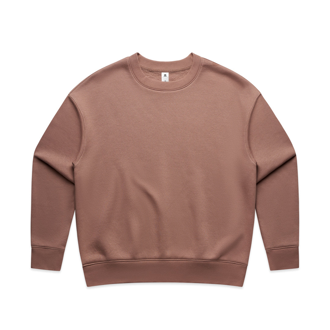 House of Uniforms The Relax Crew Jumper | Ladies AS Colour Hazy Pink