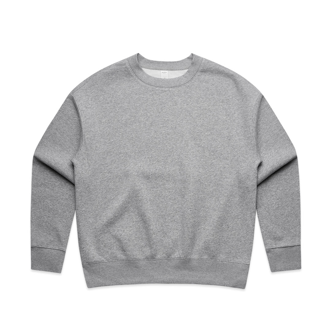 House of Uniforms The Relax Crew Jumper | Ladies AS Colour Grey Marle